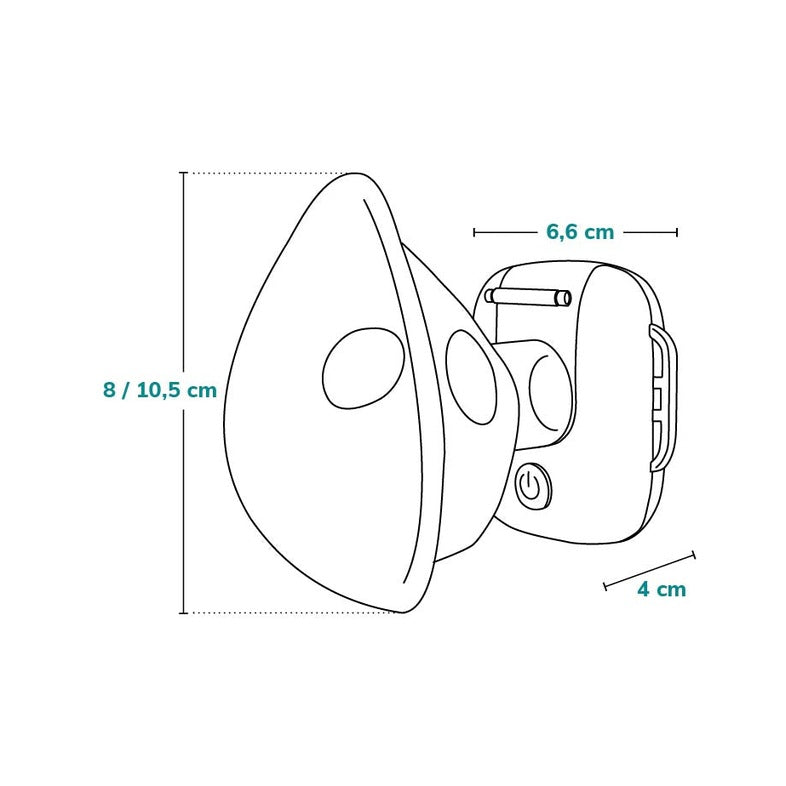 Lionelo Nebi Air Mask White