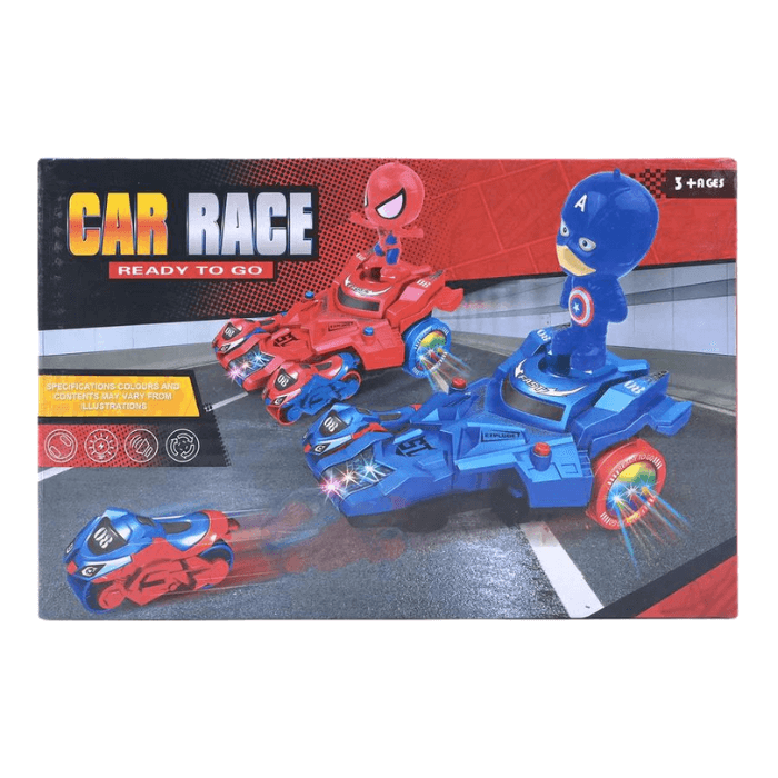 Marvel Car Race Toy | Musical & Colorful - Medaid International