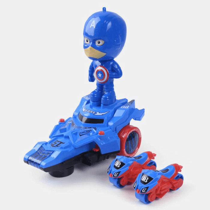 Marvel Car Race Toy | Musical & Colorful - Medaid International
