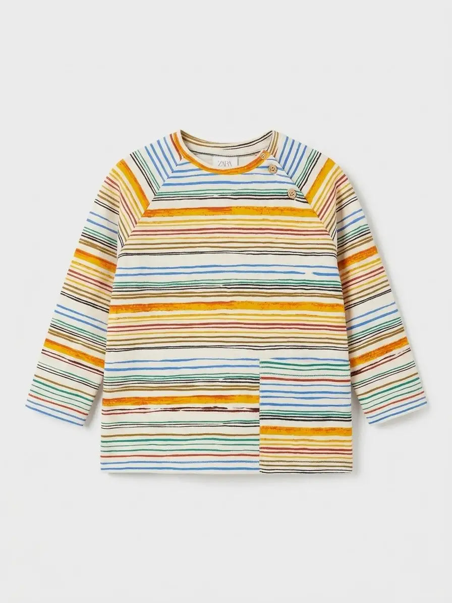 Zara Boy's Multicolor Blouse | Zara In Lebanon