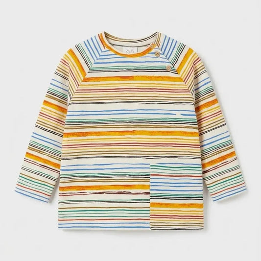 Zara Boy's Multicolor Blouse | Zara In Lebanon