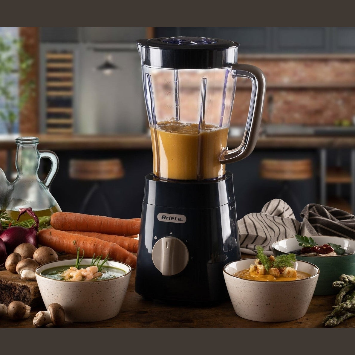 Ice Crusher Blender With Stainless Steel Blades