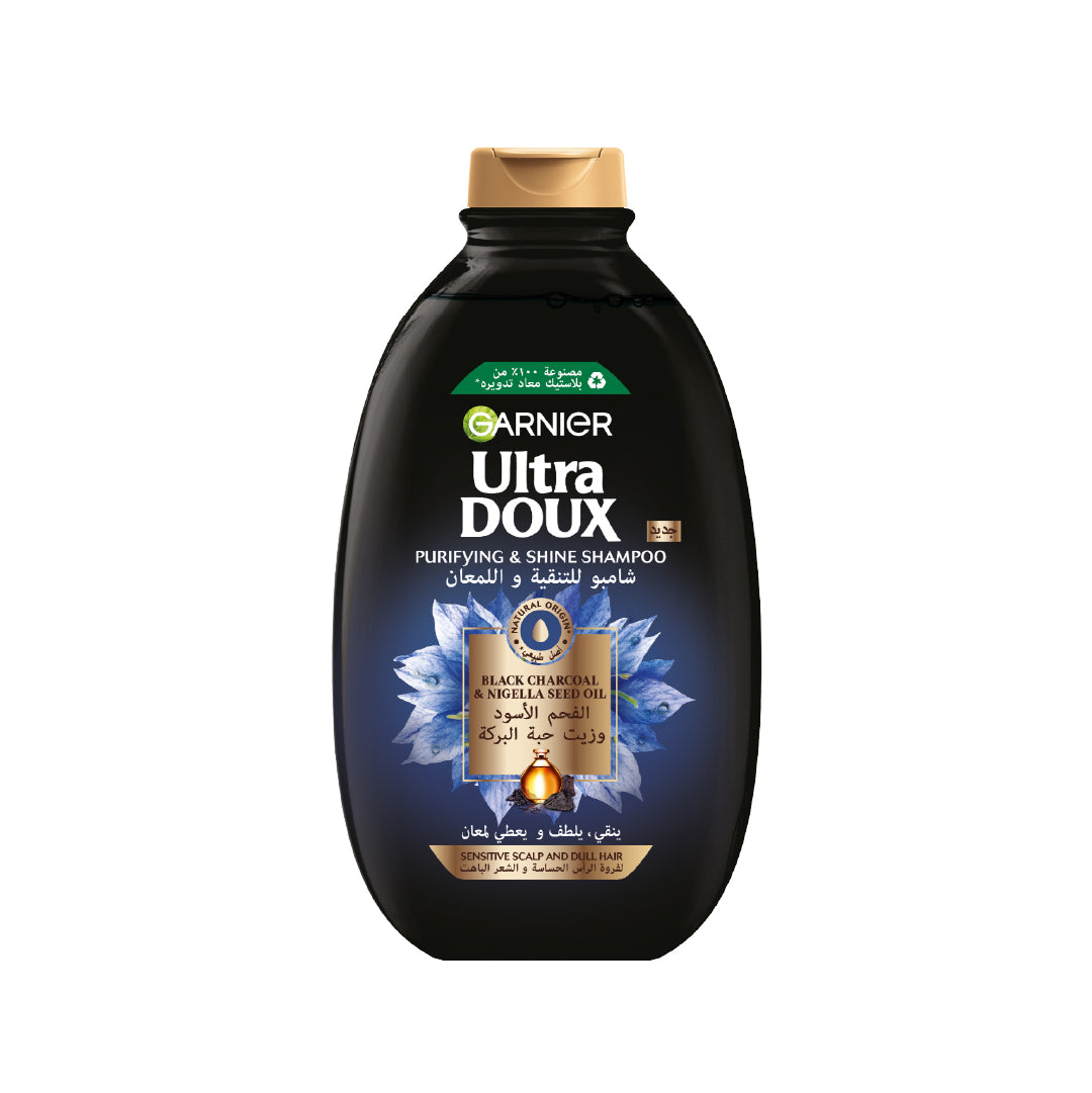 Garnier Ultra Doux Black Charcoal Shampoo