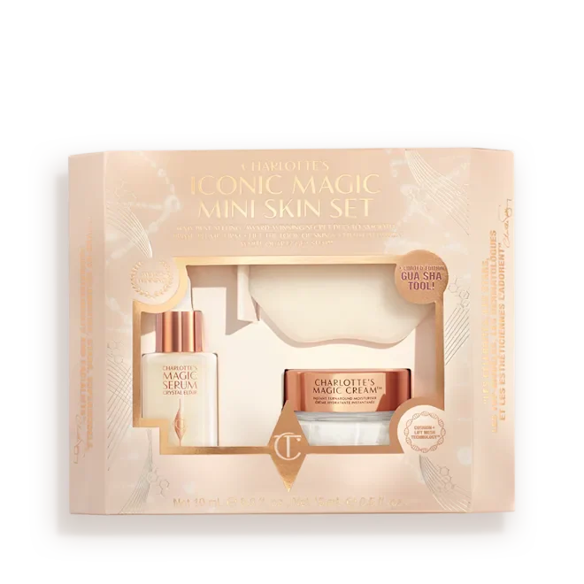 CHARLOTTE'S ICONIC MAGIC MINI SKIN SET TRAVEL SIZE SKINCARE KIT