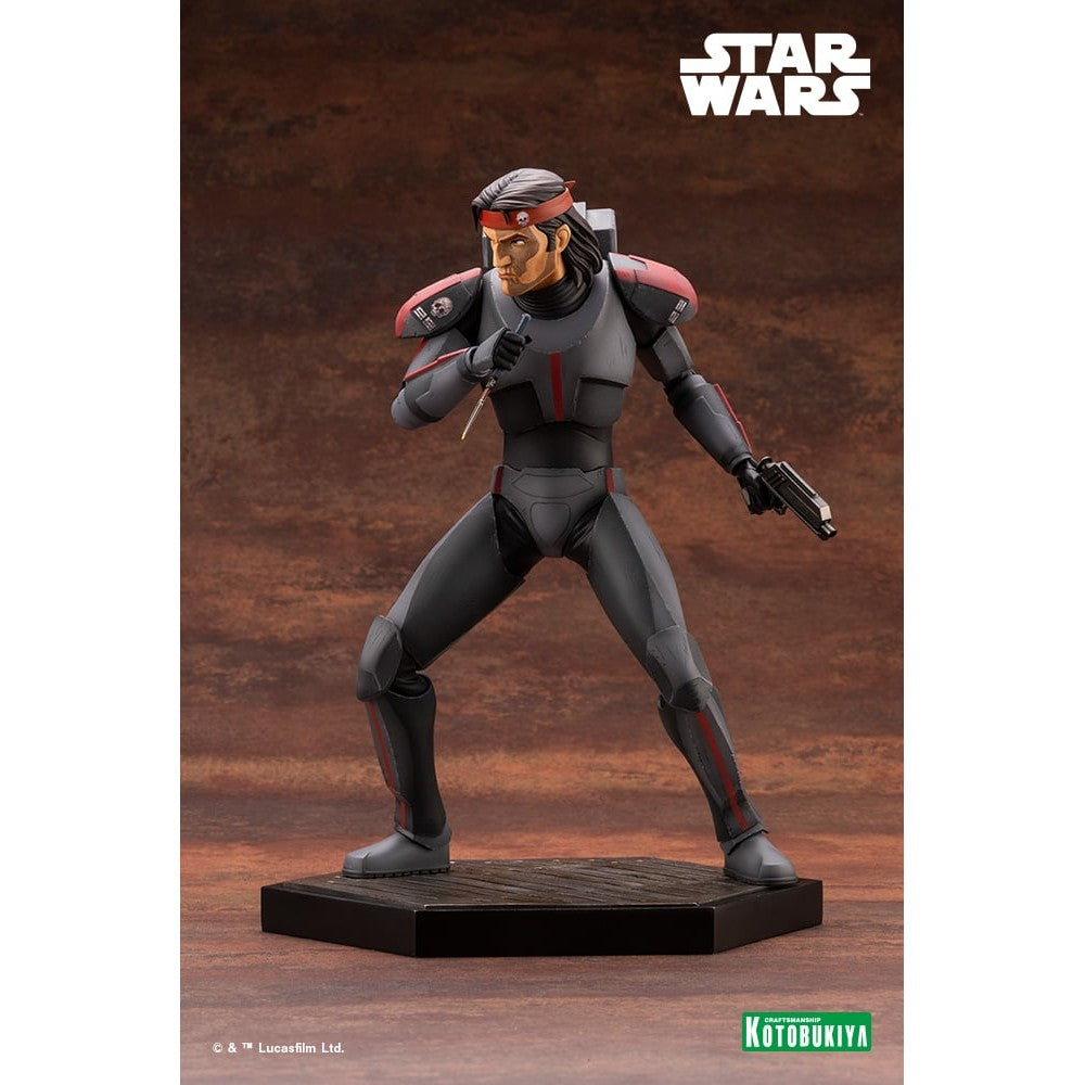 Star Wars The Bad Batch Hunter Artfx  Statue by Kotobukiya - Medaid International