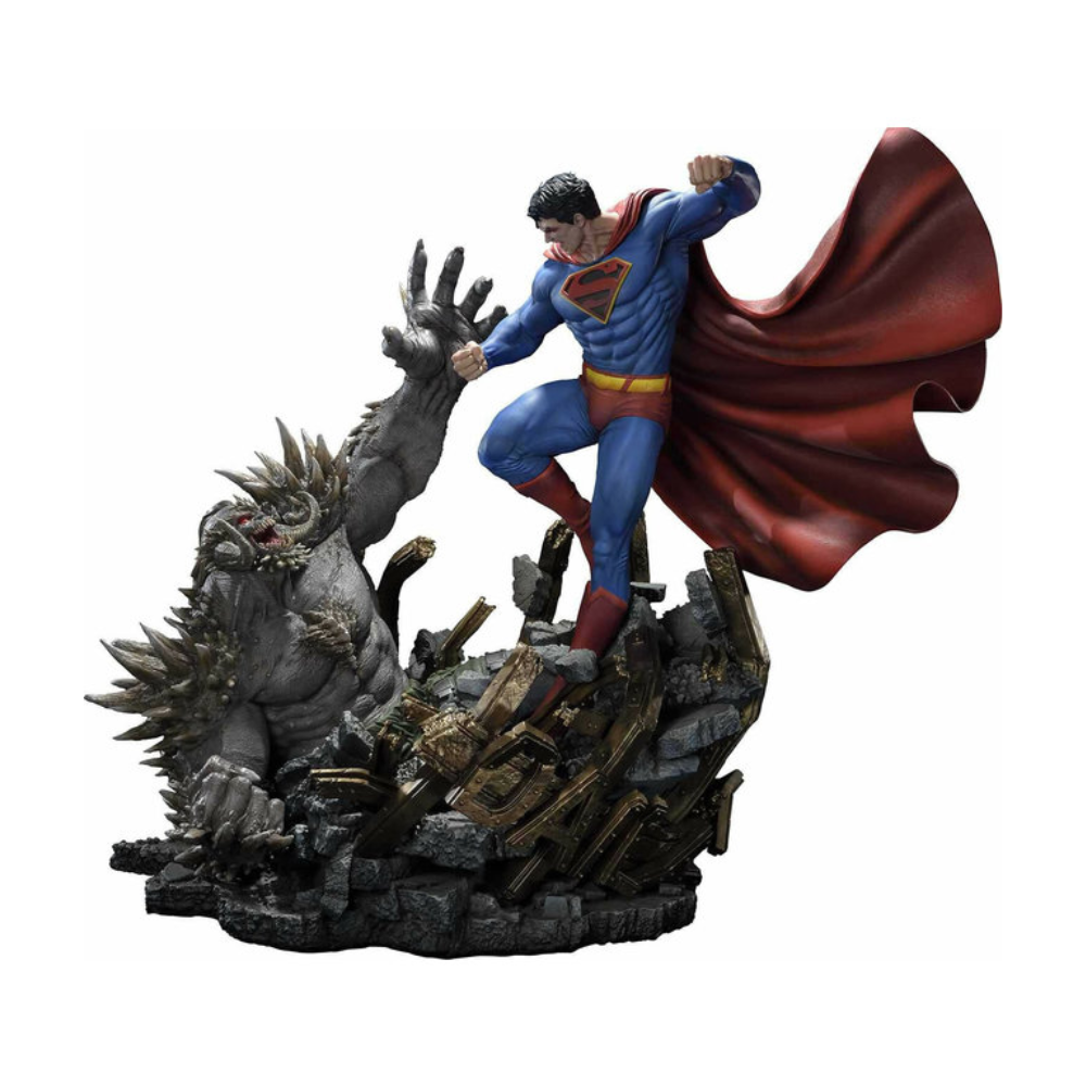 Superman Vs Doomsday (Jason Fabok Concept Design) Deluxe Version Ultimate Museum Masterline Statue By Prime 1 Studio - Medaid International