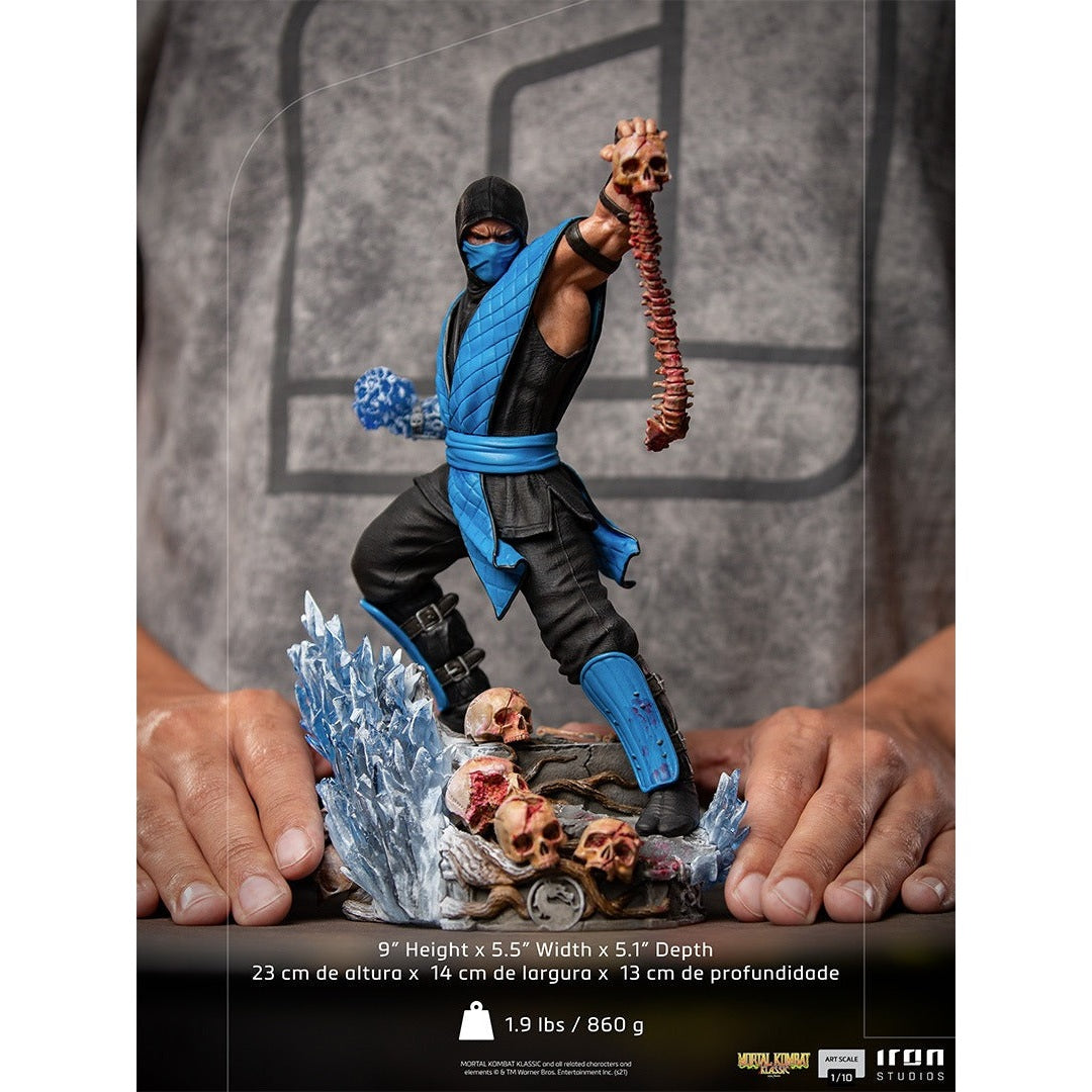Mortal Kombat Sub-Zero 1/10 Art Scale Statue by Iron Studios - Medaid International