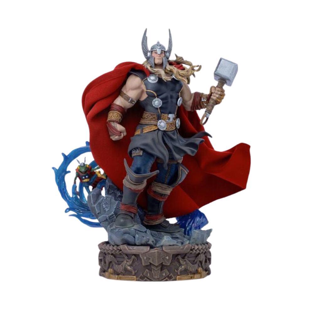 Marvel Comics Thor Unleashed Deluxe 1/10 Deluxe Art Statue by Iron Studios - Medaid International