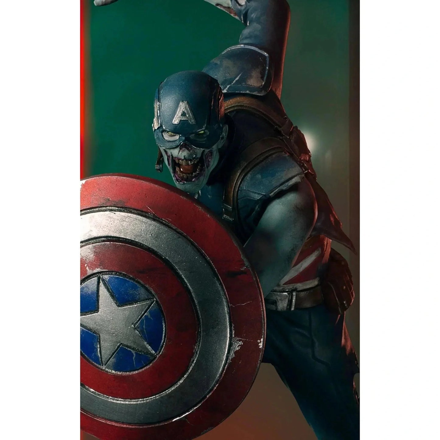 Captain America Zombie What if ? 1/10 Art Scale Statue by Iron Studios - Medaid International