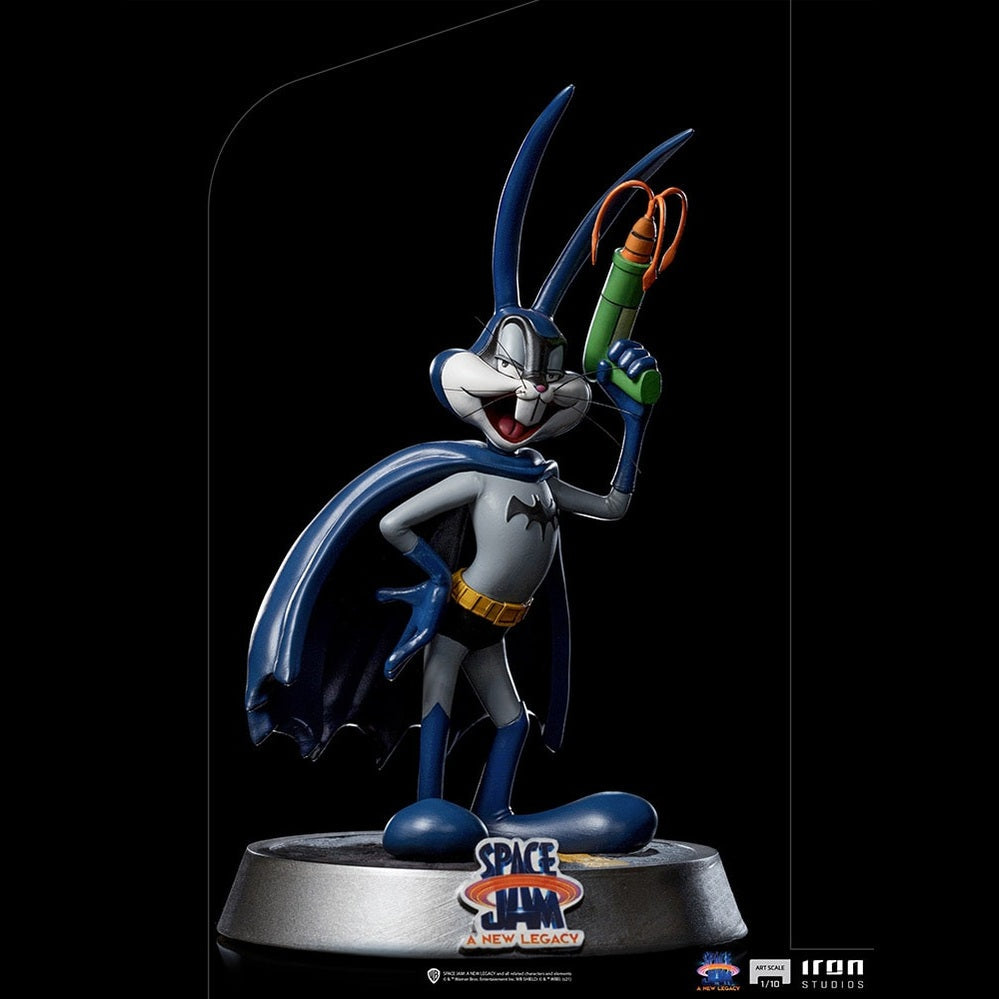 Space Jam A New Legacy Bugs Bunny Batman Version  1/10  Art Scale  by Iron Studios - Medaid International