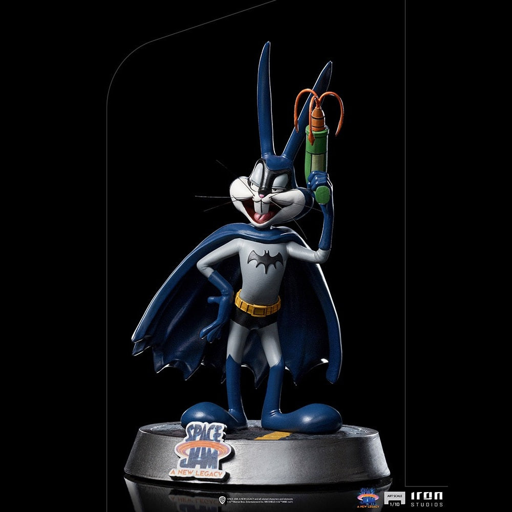 Space Jam A New Legacy Bugs Bunny Batman Version  1/10  Art Scale  by Iron Studios - Medaid International