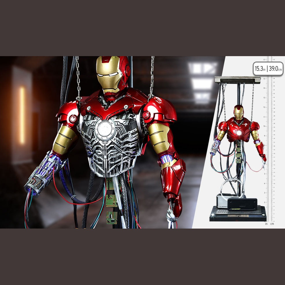 Iron Man Mark III (Construction Version Reissue) 1/6 Scale Statue by Sideshow Collectibles - Medaid International