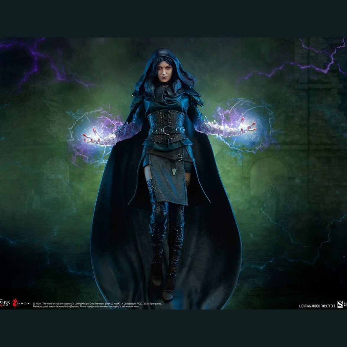 The Witcher 3 : Wild Hunt Yennefer 1/4 Statue By Sideshow - Medaid International