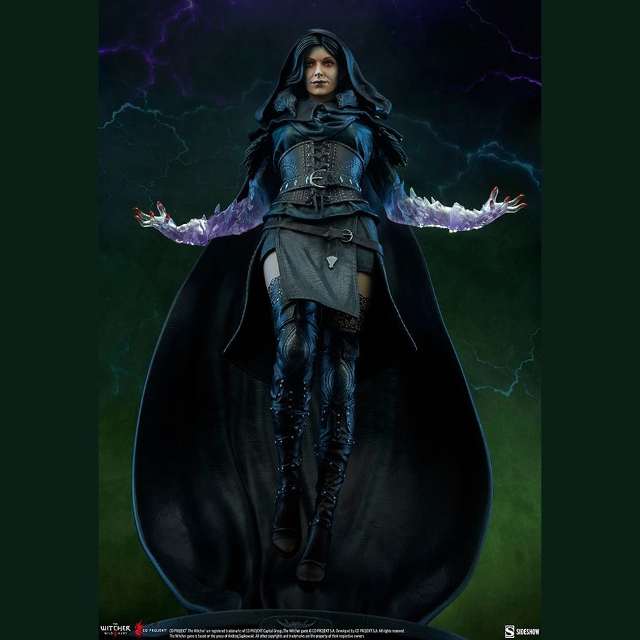 The Witcher 3 : Wild Hunt Yennefer 1/4 Statue By Sideshow - Medaid International