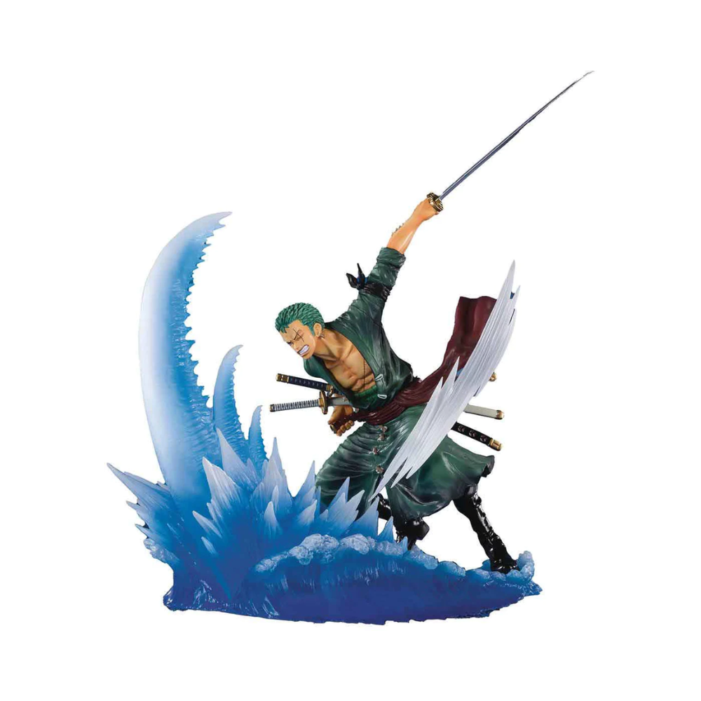 One Piece Roronoa Zoro 1/12 Scale Figuarts Zero Statue by Bandai Tamashii - Medaid International