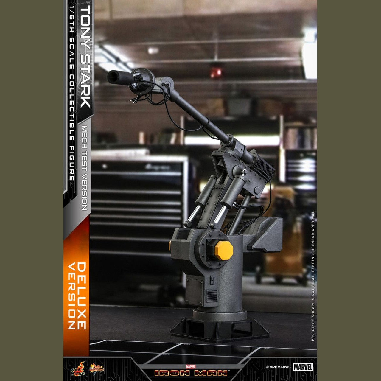 Marvel Iron Man Tony Stark (Mech Test Ver.) Deluxe 1/6th Scale Collectible Action Figure - Medaid International