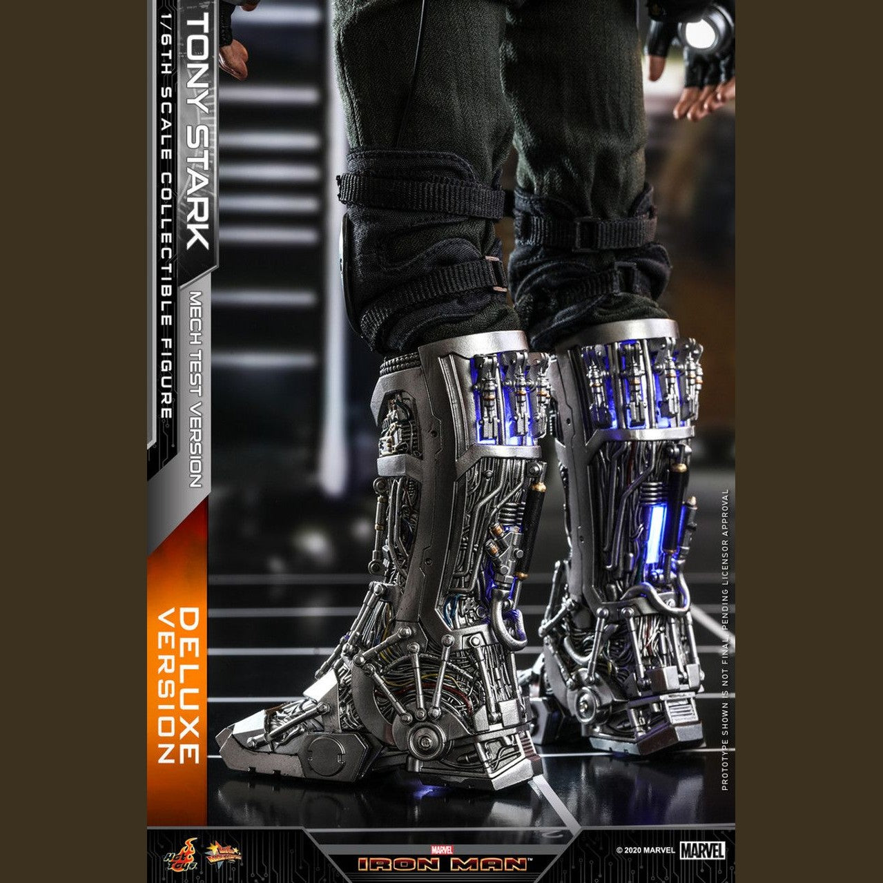 Marvel Iron Man Tony Stark (Mech Test Ver.) Deluxe 1/6th Scale Collectible Action Figure - Medaid International