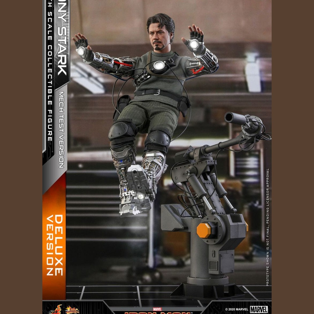 Marvel Iron Man Tony Stark (Mech Test Ver.) Deluxe 1/6th Scale Collectible Action Figure - Medaid International