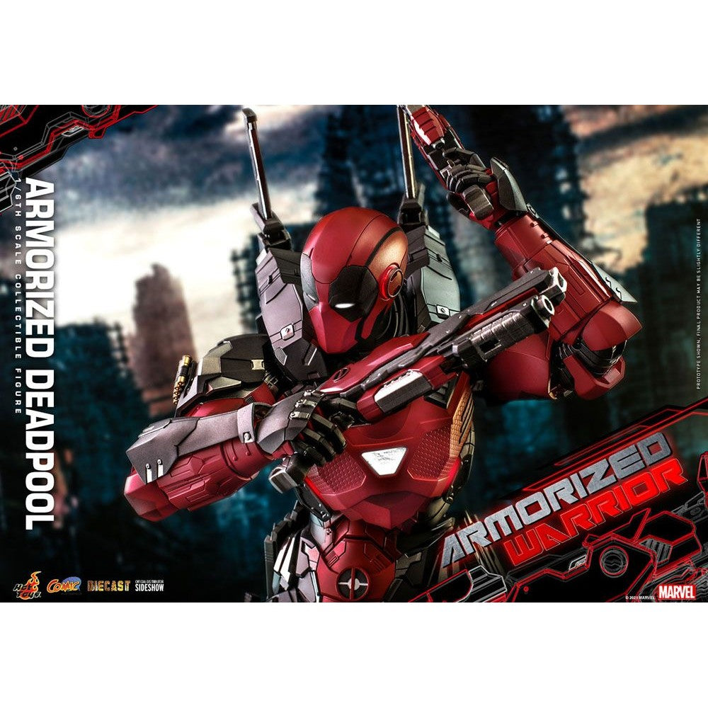 Marvel Comic  1/6 Scale Armorized Deadpool Masterpiece Action Figure by Hot Toys - Medaid International