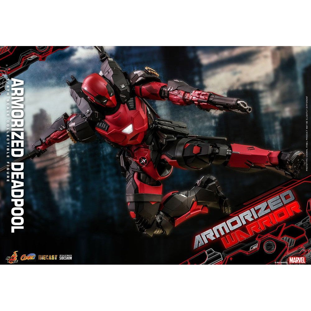 Marvel Comic  1/6 Scale Armorized Deadpool Masterpiece Action Figure by Hot Toys - Medaid International