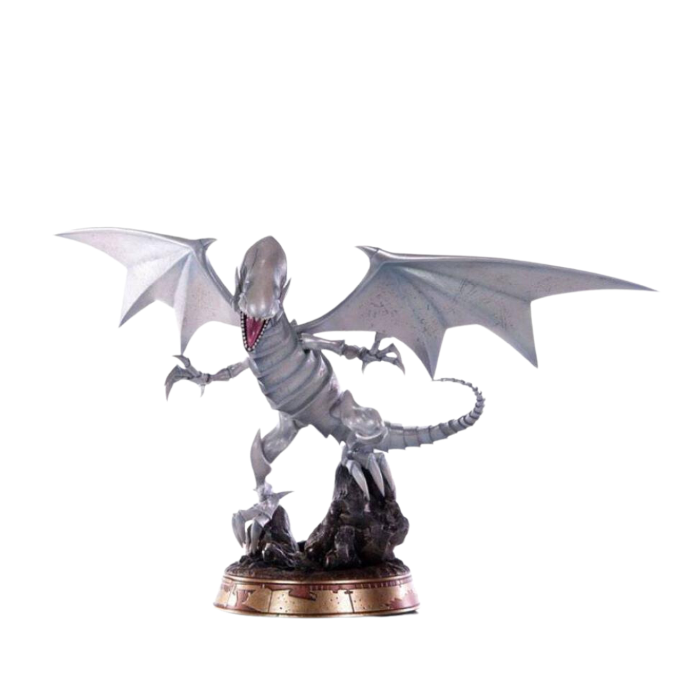 Yu-Gi-Oh- Blue Eyes White Dragon (White Variant) by First 4 Figures - Medaid International