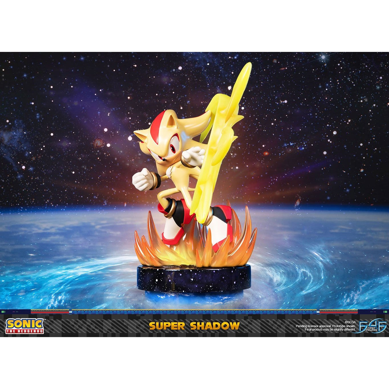 Sonic The Hedgehog Super Shadow (Standard Edition) Statue By First 4 Figures - Medaid International