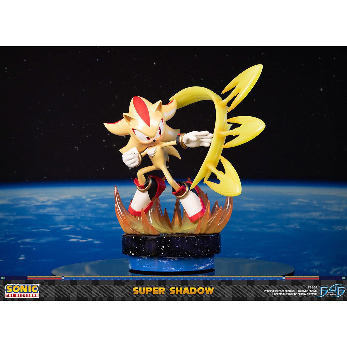 Sonic The Hedgehog Super Shadow (Standard Edition) Statue By First 4 Figures - Medaid International
