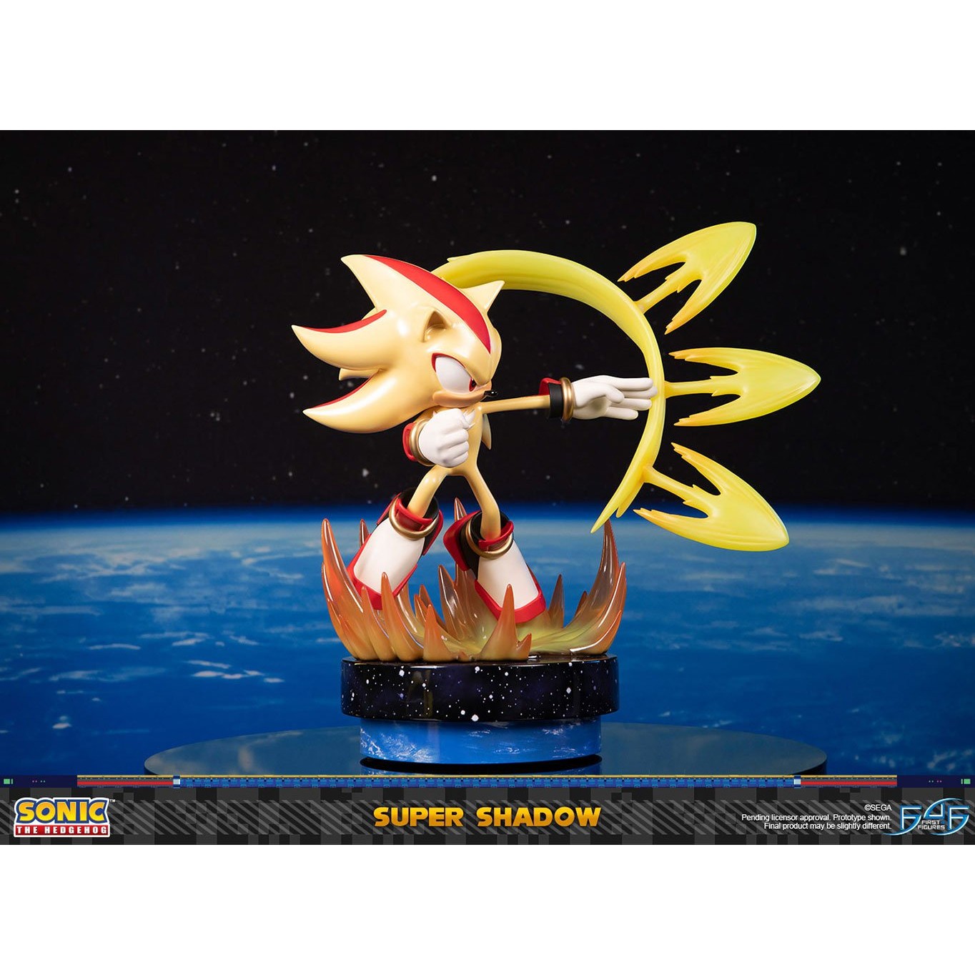 Sonic The Hedgehog Super Shadow (Standard Edition) Statue By First 4 Figures - Medaid International