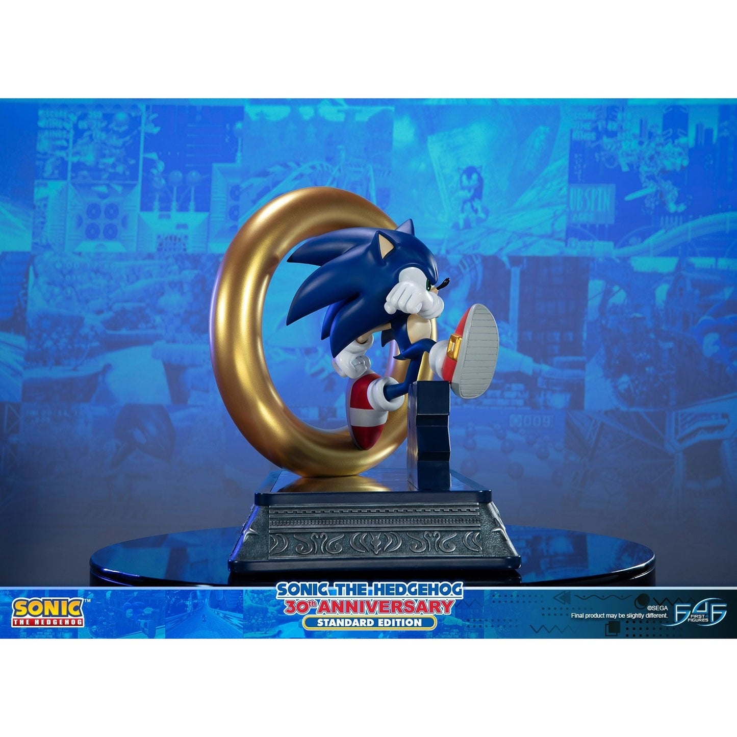 Sonic The Hedgehog 30th Anniversary (Standard Edition) Statue By First 4 Figures - Medaid International