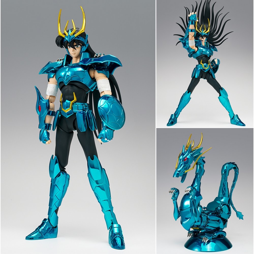 Saint Seiya Myth Cloth Ex Dragon Shiryu (Final Bronze Cloth) Action Figure by Bandai Tamashii - Medaid International