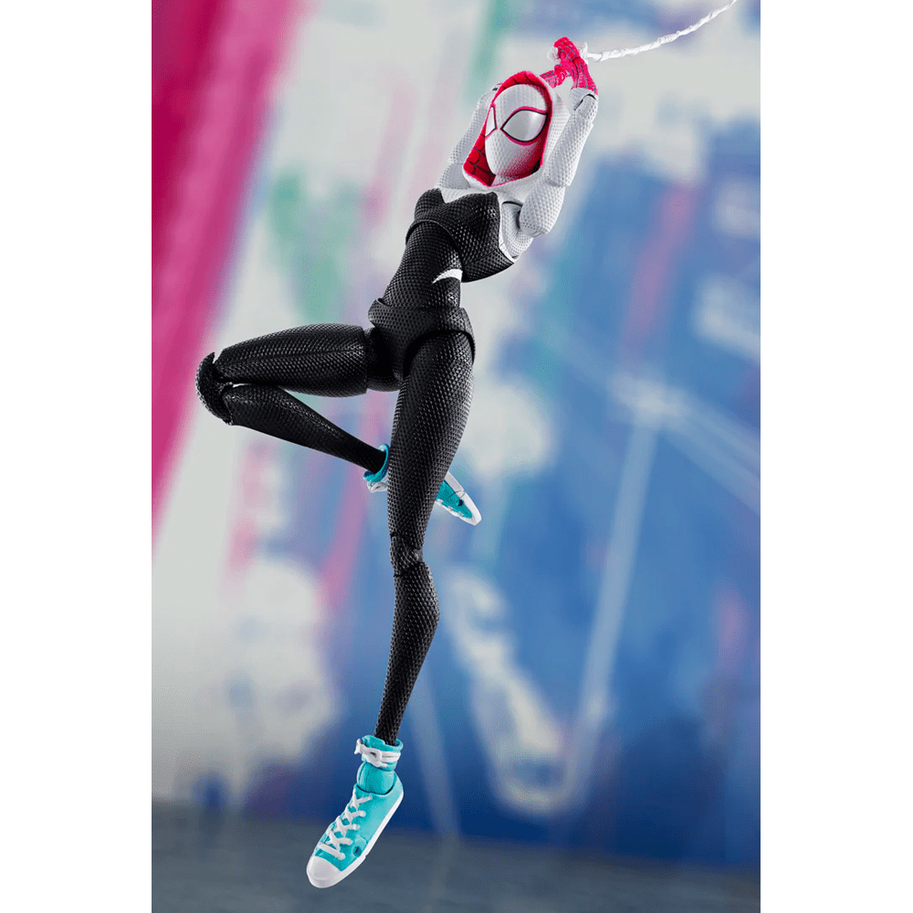 Spider-Gwen (Spider-Man: Atsv) Sh.Figuarts  Action Figure by Bandai Tamashii - Medaid International