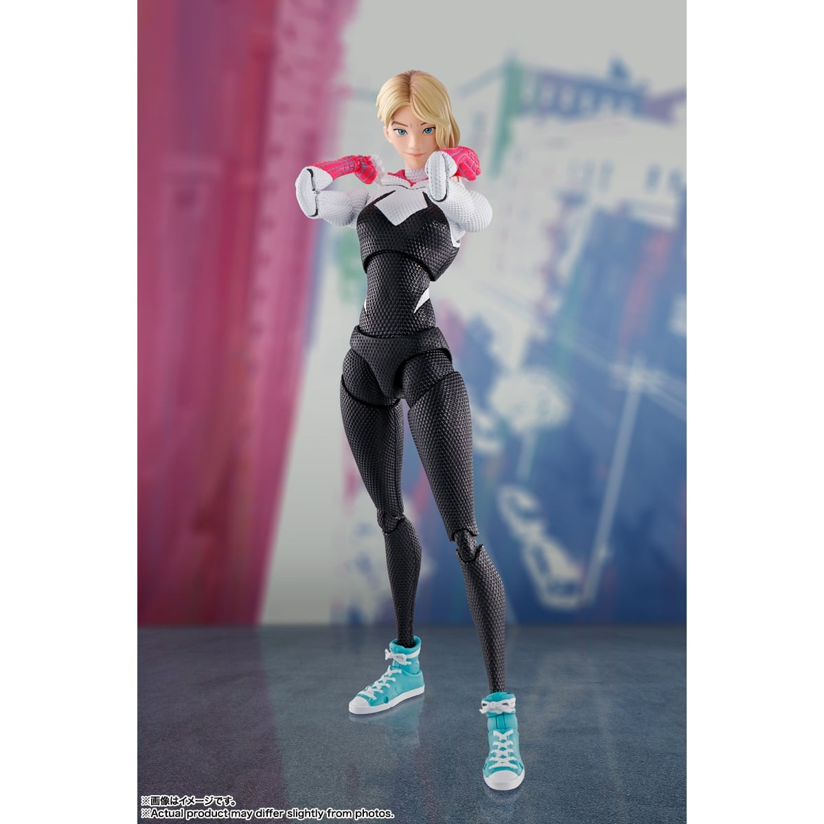 Spider-Gwen (Spider-Man: Atsv) Sh.Figuarts  Action Figure by Bandai Tamashii - Medaid International