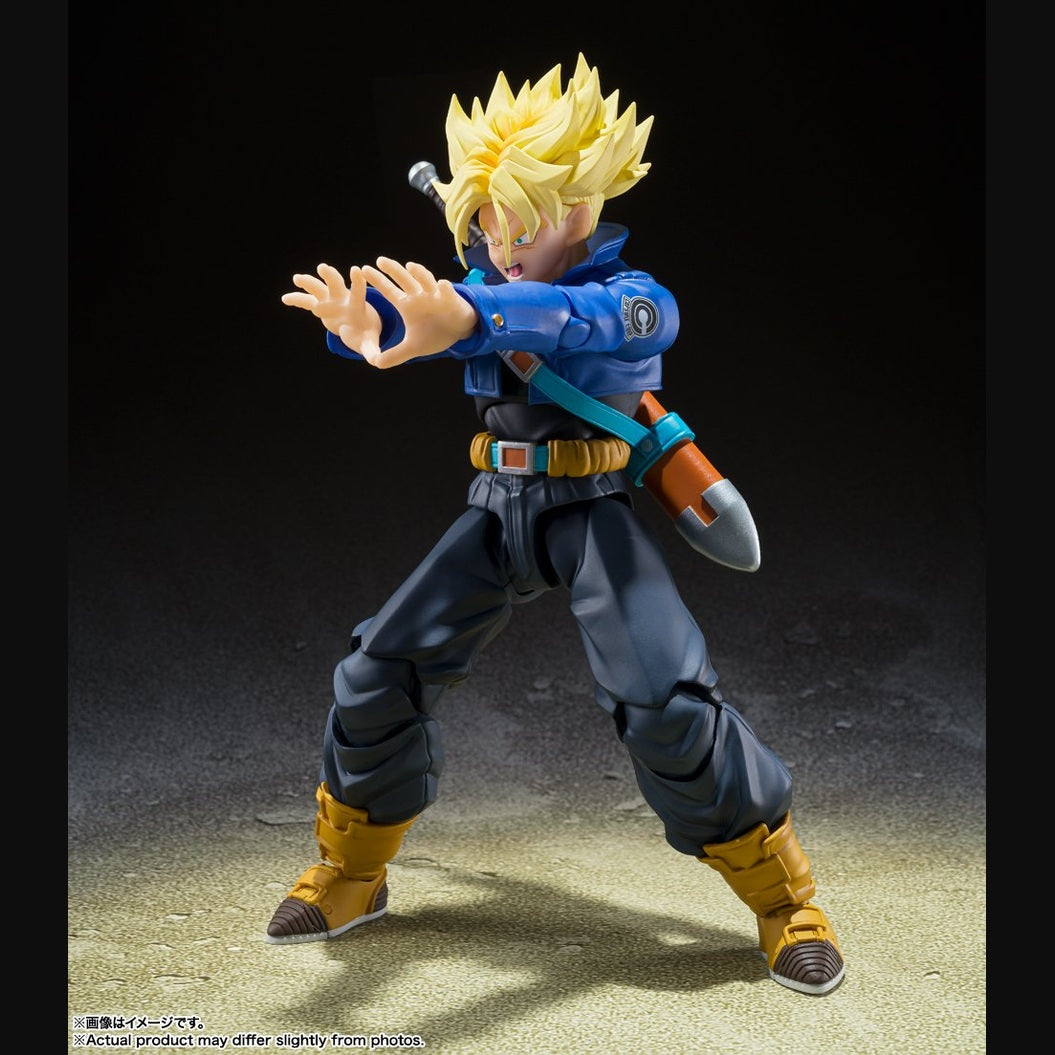 Dragon Ball Z Trunks The Boy From the Future S.H.Figuarts Action Figure by BandaI Tamashii - Medaid International