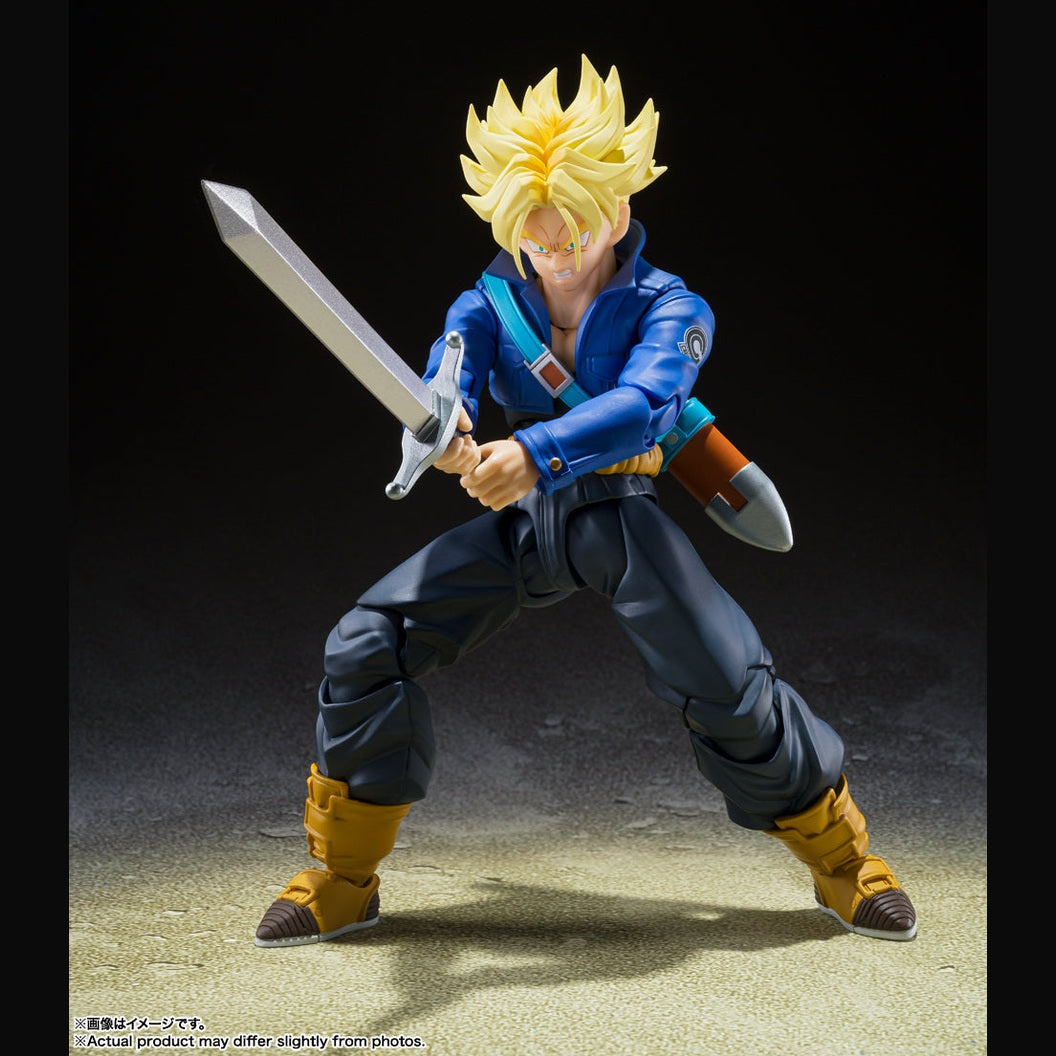 Dragon Ball Z Trunks The Boy From the Future S.H.Figuarts Action Figure by BandaI Tamashii - Medaid International