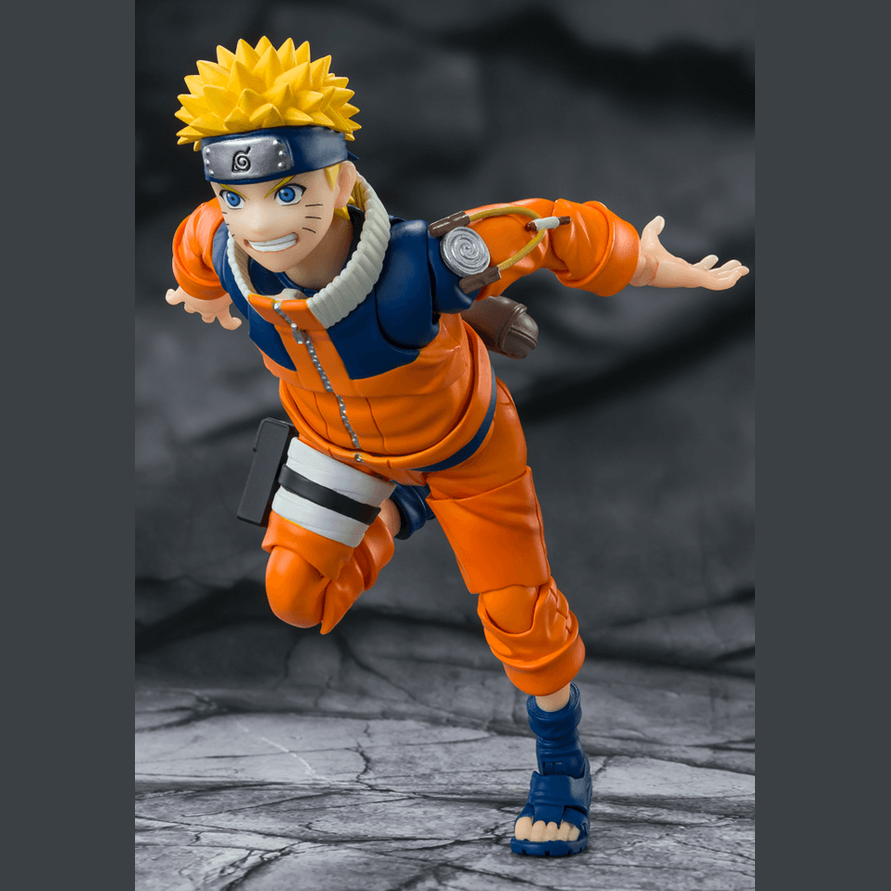 Naruto Uzumaki The No.1 Most Unpredictable Ninja S.H.Figuarts Action Figure by Bandai Tamashii - Medaid International