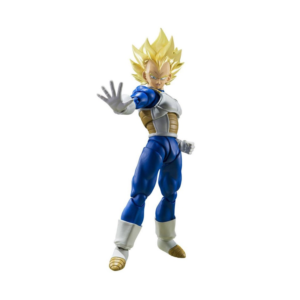 Dragon Ball Z Super Saiyan Vegeta Awakened Super Saiyan Blood S.H.Figuarts Action Figure by Bandai Tamashii - Medaid International