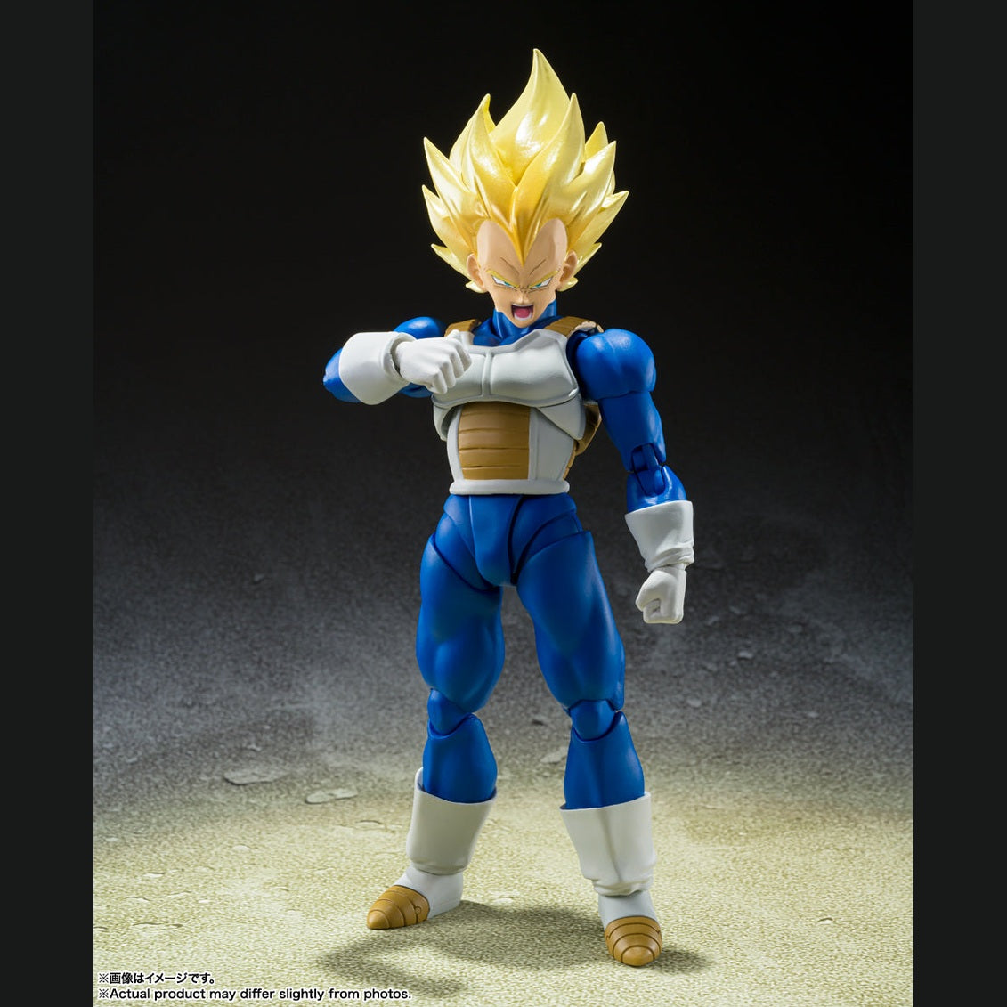 Dragon Ball Z Super Saiyan Vegeta Awakened Super Saiyan Blood S.H.Figuarts Action Figure by Bandai Tamashii - Medaid International