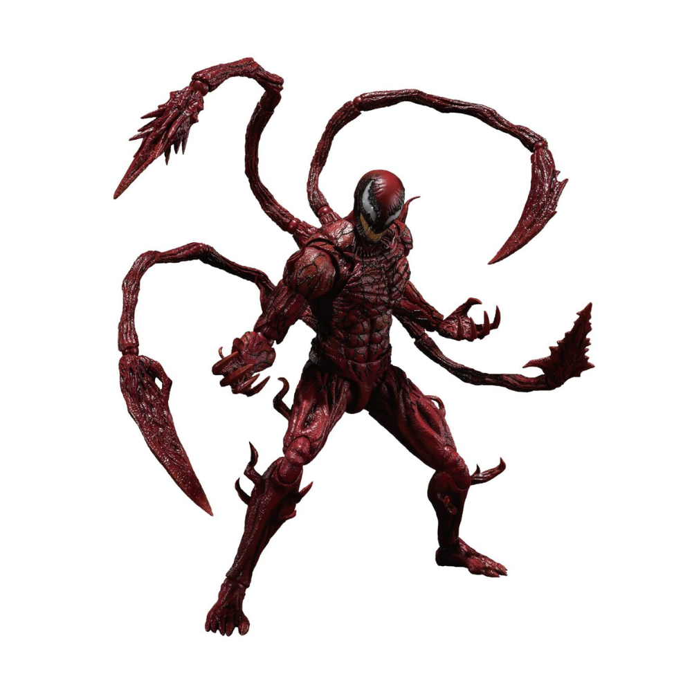Venom: Let There Be Carnage Carnage S.H.Figuarts Action Figure by Bandai Tamashii - Medaid International