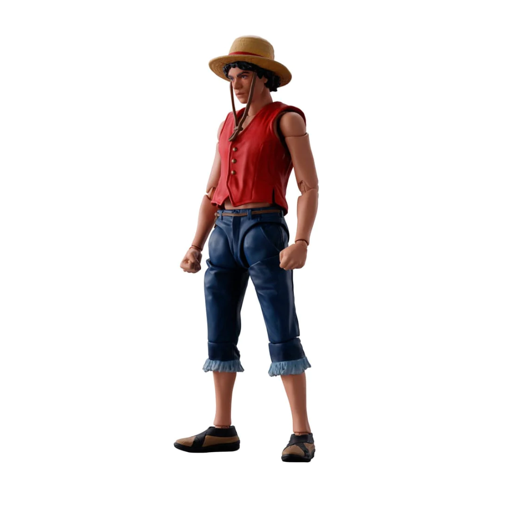 One Piece Monkey D. Luffy A Netflix Series: ONE PIECE S.H Figuart Action Figure by Bandai Tamashii - Medaid International