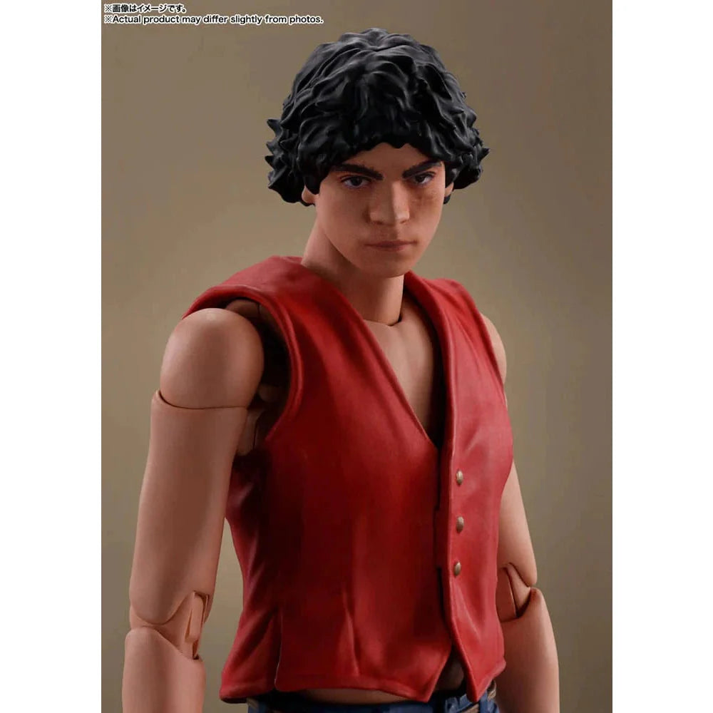 One Piece Monkey D. Luffy A Netflix Series: ONE PIECE S.H Figuart Action Figure by Bandai Tamashii - Medaid International