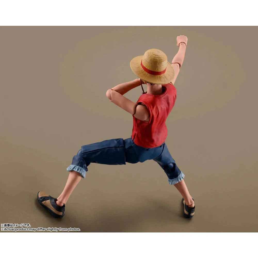 One Piece Monkey D. Luffy A Netflix Series: ONE PIECE S.H Figuart Action Figure by Bandai Tamashii - Medaid International