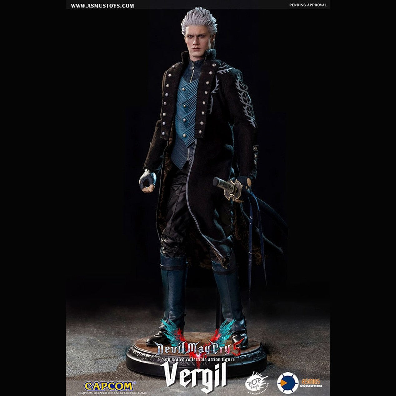Devil May Cry Vergil 1/6 Scale Action Figure by Asmus Toys - Medaid International
