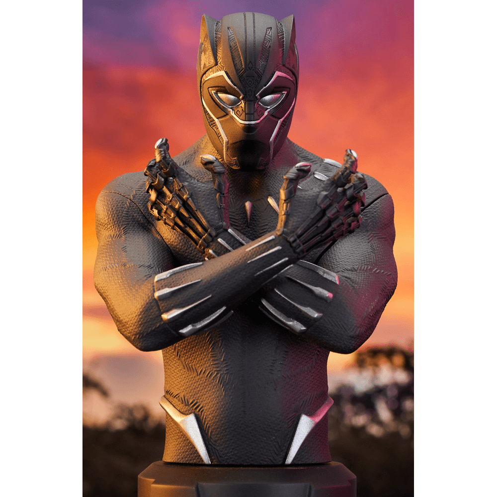 Avengers Endgame Black Panther 1/6 Scale Bust By Diamond Select Toys - Medaid International