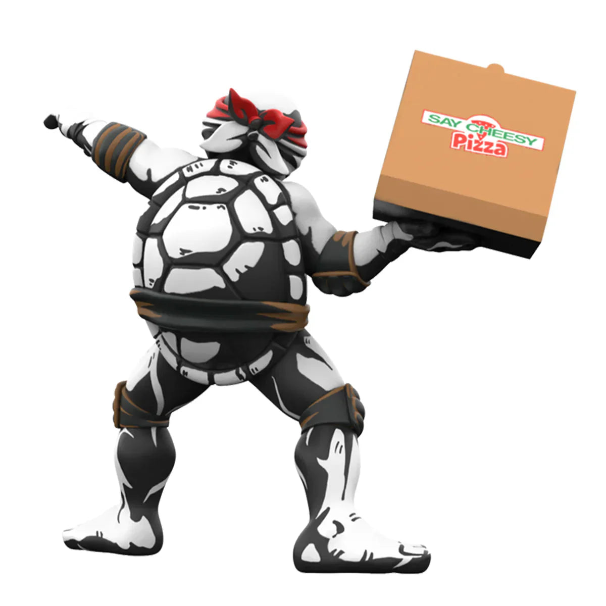 Teenage Mutant Ninja Turtles - Raphael Pizza Bomber By Ndikol X Mighty Jaxx - Medaid International
