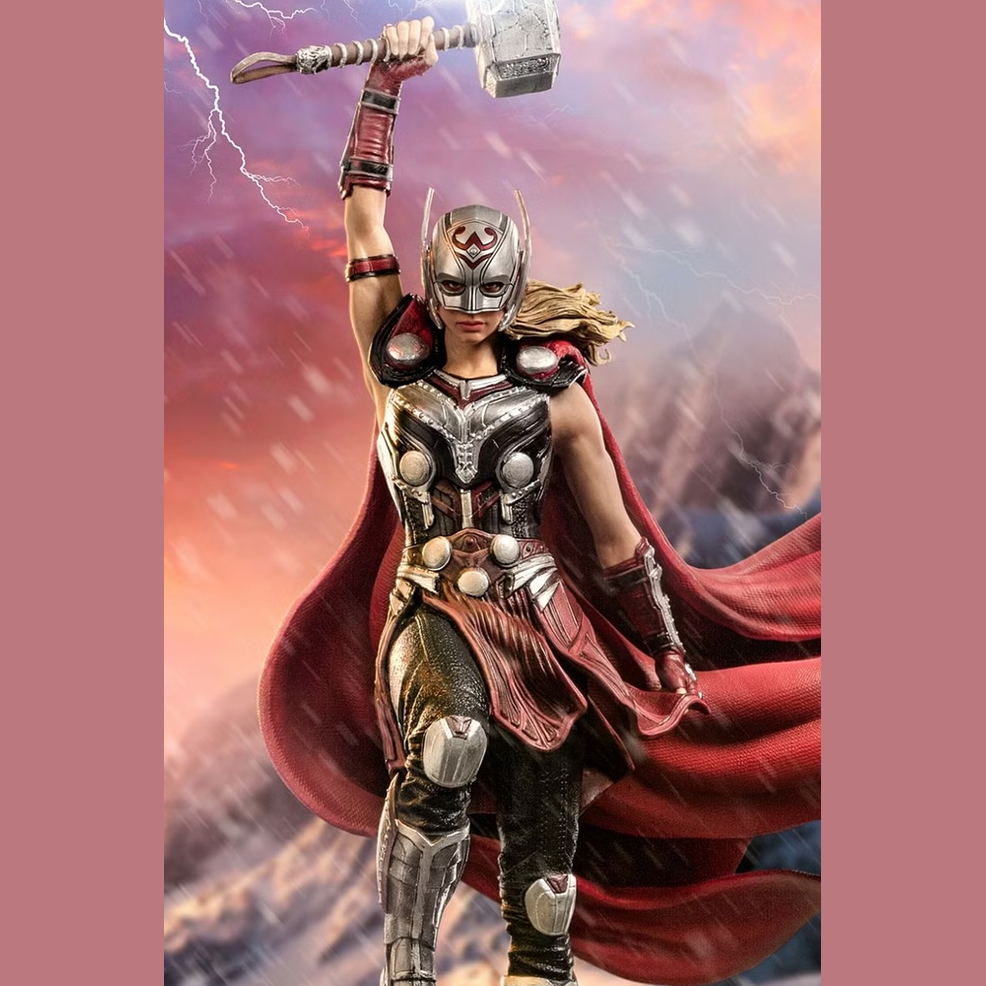 THOR: LOVE AND THUNDER - MIGHTY THOR JANE FOSTER BDS ART SCALE 1/10 STATUE BY IRON STUDIOS - Medaid International