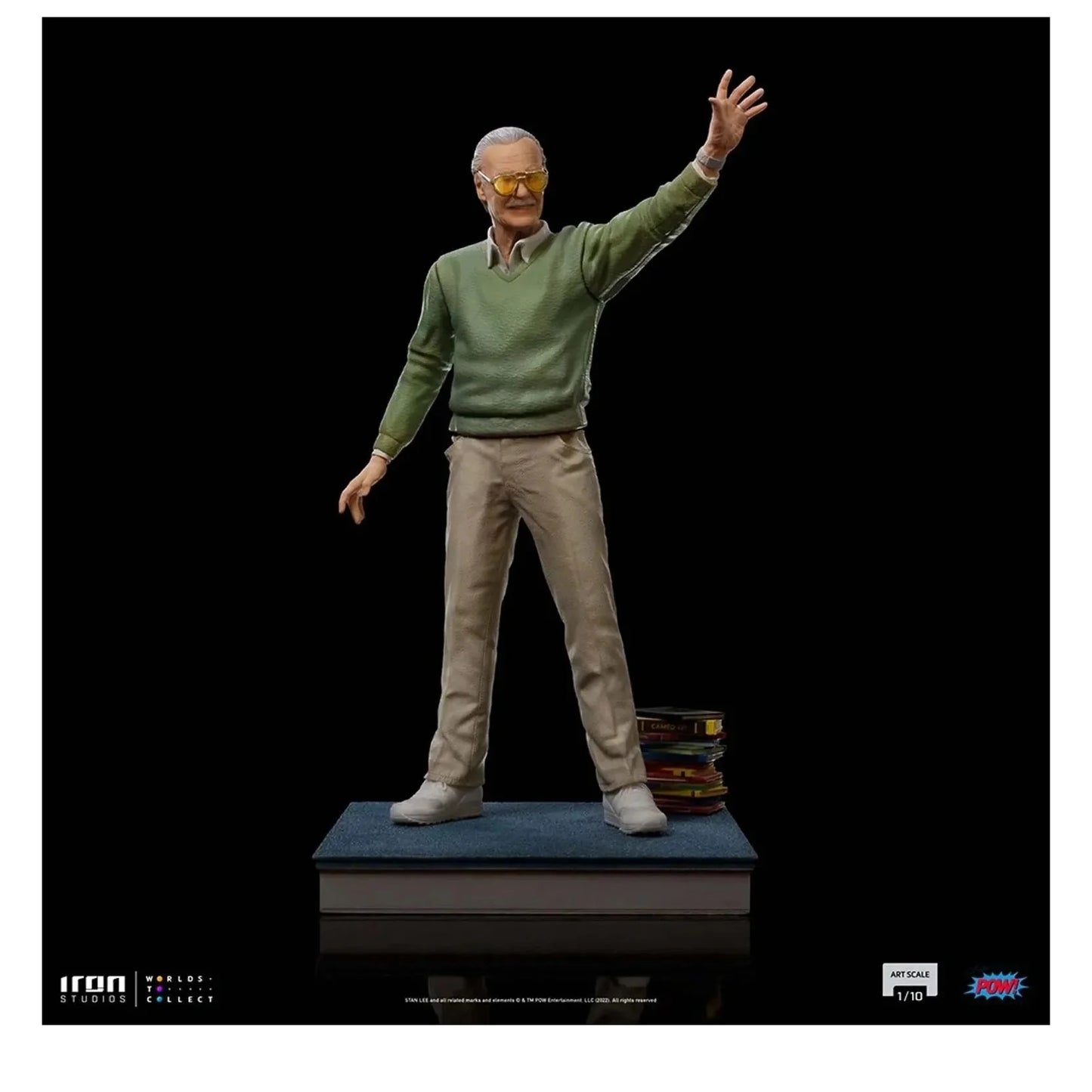 Stan Lee Legendary Years - Stanlee 1/10 Scale Statue by Iron Studios - Medaid International