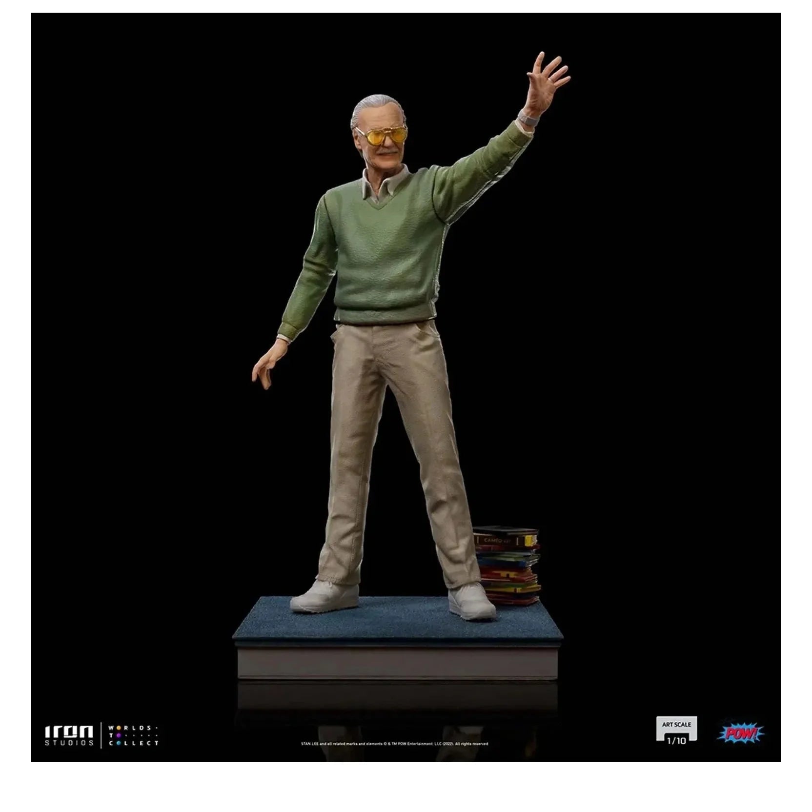 Stan Lee Legendary Years - Stanlee 1/10 Scale Statue by Iron Studios - Medaid International