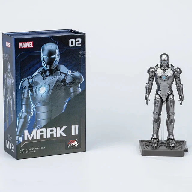Marvel Avengers 4-inch Iron Man MK2 Action Figure By ZD Toys - Medaid International
