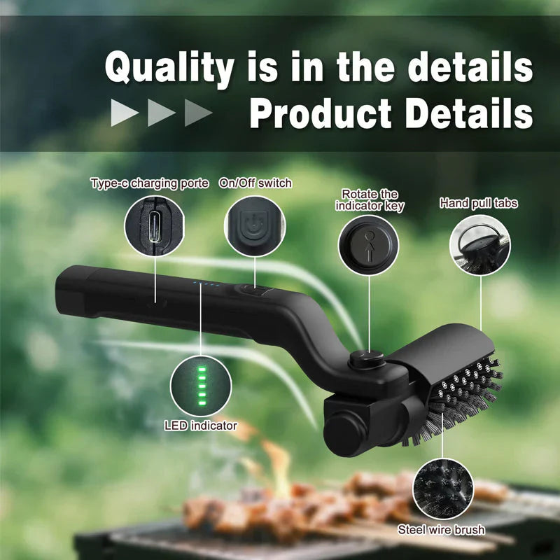 Grill Electric Cleaner - 2 in 1