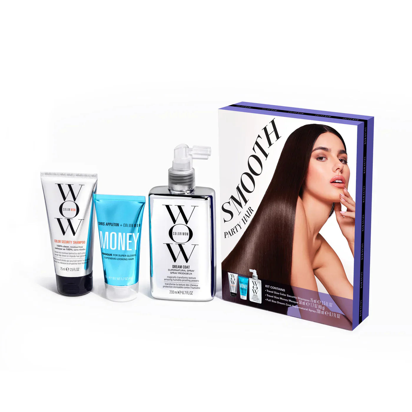 Color Wow - Smooth Party Hair Kit - Medaid International